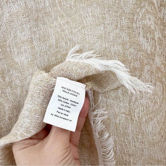 Luxury Wrap / Beach Coverup made in Italy NWOT - Picture 7 of 7